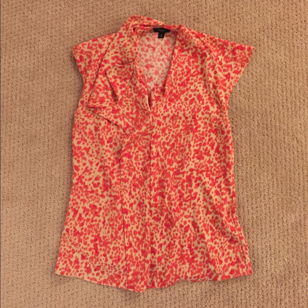 Springtime pink blouse